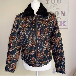 Blank NYC| Tapestry Flight Jacket